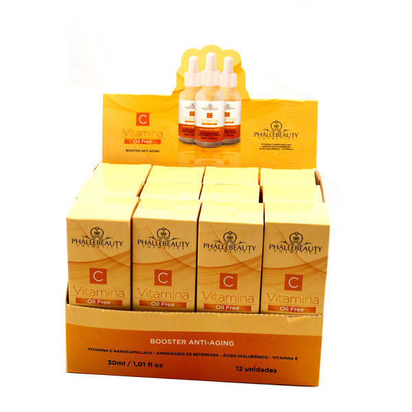 Box 12 Sérum Vitamina C Booster Antiaging PhálleBeauty PH0147