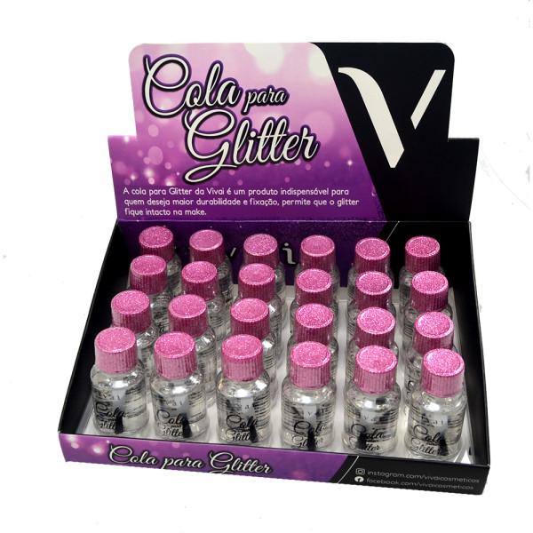 Box 24 Cola para Glitter Vivai 1014