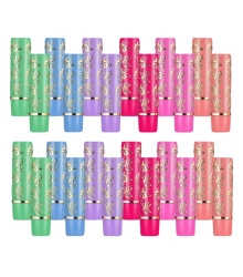 Box 12 Batom Bastão Mágico 24 Horas Colorido Mia Make MM375