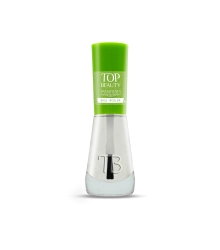 Esmalte Vegano Base Incolor com Silicone 8 Top Beauty Tratamento
