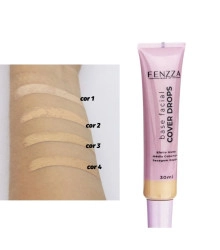 Base Líquida Matte Cor 4 Cover Drops Fenzza FZ35024
