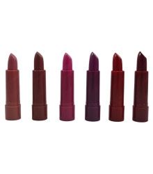 Kit 6 Batom Bastão Classic Lipstick Luisance L3205