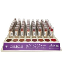 Box 48 Batom Bastão Cremoso Dia a Dia Mahav BTDMV