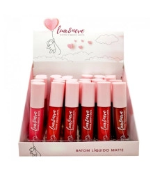 Box 24 Batom Líquido Matte Lua e Neve LN006