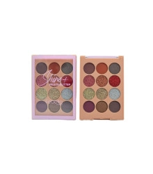Paleta de Sombras Shine+ Cor 1 Febella PS030317