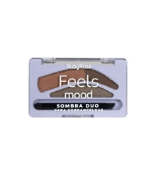 Paleta de Sobrancelha Feels Mood Cor 3 Ruby Rose HB9357