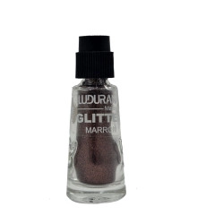 Glitter Ludurana Marrom