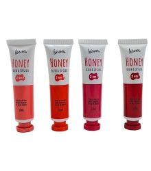 Kit 4 Honey Blush Líquido e Lip Gloss 2 em 1 Luisance L3136