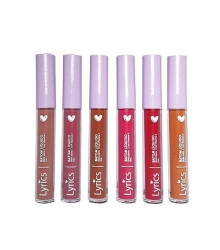 Kit 6 Batom Líquido Matte Lyrics LY0075