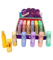 Box 24 Lip Balm Funny Animals Turma da Lú LT2008