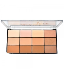 Paleta de Pó Translúcido e Pó Bronzeador Artist Face Ruby Rose HB7218