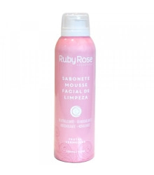 Sabonete Mousse Facial de Limpeza Frutas Vermelhas Ruby Rose HB321